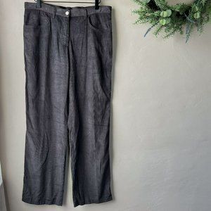 Armani Collezione Corduroy Gray Dress Pants
